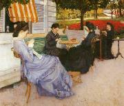 Gustave Caillebotte Portraits a la campagne oil painting on canvas